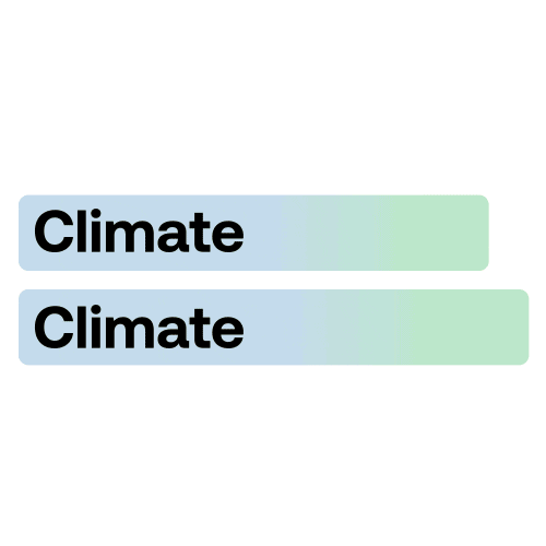 Climate Change Sustainability Sticker by The Climate Pledge
