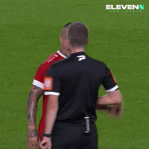 Angry Football GIF by ElevenSportsBE