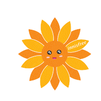 Sun Flower Sticker by innisfreeusa