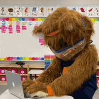 Work Foxes GIF by Forest Hill Elementary