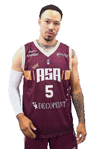 Basketball Celebration Sticker by Alliance Sport Alsace