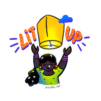 Happy Festival Of Lights Sticker by Ruchita Bait