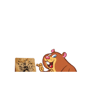 Murmeltier Sticker by coffeekult