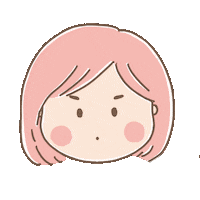latteandpaper happy anime girl sad Sticker