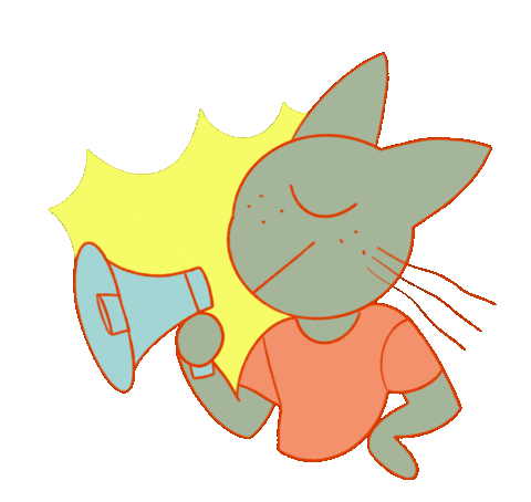 MiloLaville giphyupload loud milo info Sticker