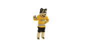 Mascot Blizzard Sticker by Michigan Tech