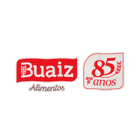 85Anosbuaiz Sticker by Buaiz Alimentos
