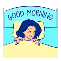 Good Morning Dog Sticker by Hello All