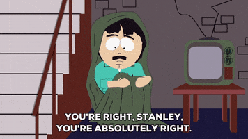 scared television GIF by South Park 