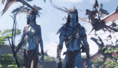 Flexing James Cameron GIF