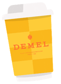 demel_wien coffee luxury latte vienna Sticker