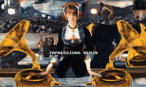 Scratching Pop Art GIF by Xinanimodelacra