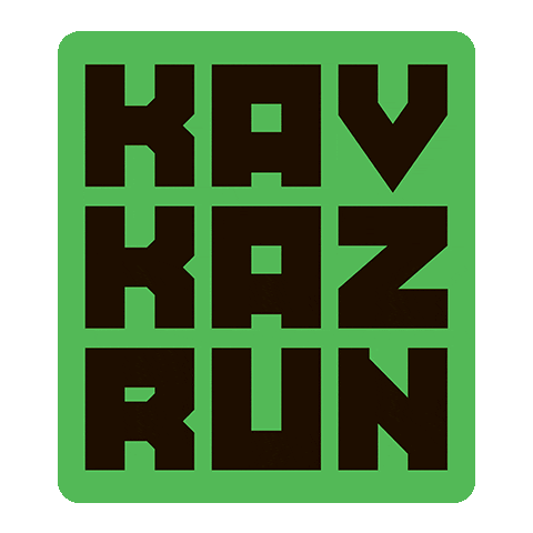 Caucasus Sticker by KAVKAZ RUN