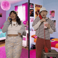 Best Friends Popcorn GIF
