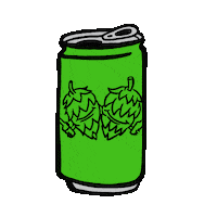 HopBuds friends drink beer cheers Sticker