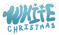 White Christmas Sticker