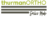 Braces Orthodontist Sticker by Thurman Orthodontics