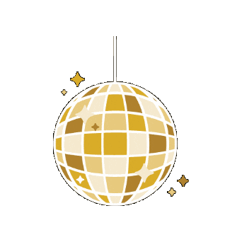 Purdue University Disco Ball Sticker by Purdue Northwest