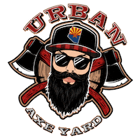 UrbanAxeYard glasses beard urban arizona Sticker