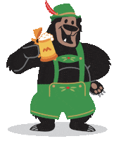 Happy Beer Sticker by Mountain Creek