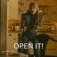 Excited Lily Rabe GIF by Amazon Prime Video