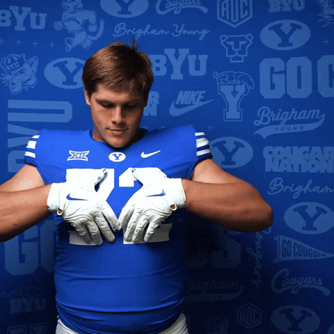 College Football Go Cougs GIF by BYU Cougars