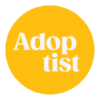 Adoptist adopta adopcion adoptist Sticker