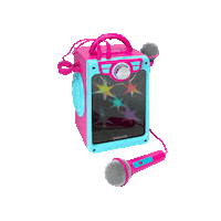 Girls Just Wanna Have Fun Karaoke Sticker by NESSTOY