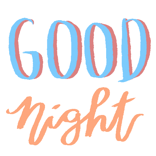 Good Night Sticker