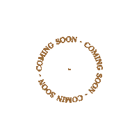 Coming Soon Gold Sticker by Y&M Home Creations