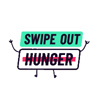 Sticker by Swipe Out Hunger