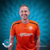 Voetbalvereniging_Scherpenzeel voetbal bal blauwwit hoofdklasse GIF