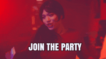 Party Get In GIF by Bailingguo News