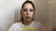 Warning Victoria Pedretti GIF by BuzzFeed