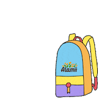 Snacks Backpack Sticker by Alamii Food