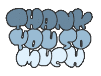 Thank You So Much Sticker