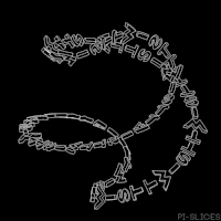 black and white loop GIF by Pi-Slices