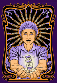 Nurse Healthcare GIF by Amplifier Art