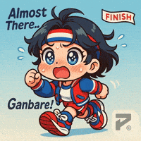 Finish Line Running GIF by Persona