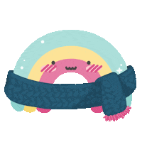 Rainbow Smile Sticker