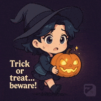 Nervous Trick Or Treat GIF by Persona