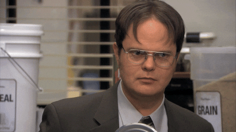 theeaglesfan005 giphyupload the office dwight real possibility GIF