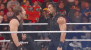 wwe wwe wrestling the shield roman reigns GIF