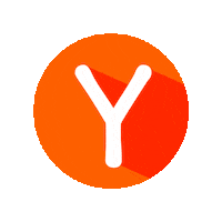 Orange Abc Sticker