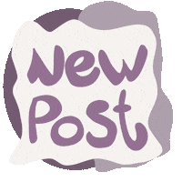 Heart New Post Sticker