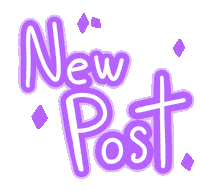 Post Text Sticker