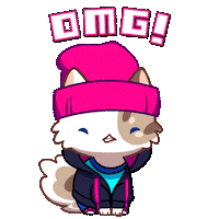 Oh My God Wow Sticker by Mino Games