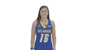 Swipe Up Sign Language Sticker by Delaware Blue Hens