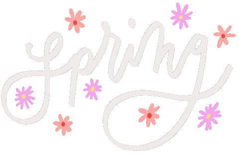 Happy Days Flowers Sticker