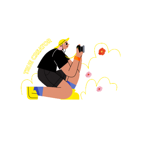 forthetrue giphyupload video photo camera Sticker